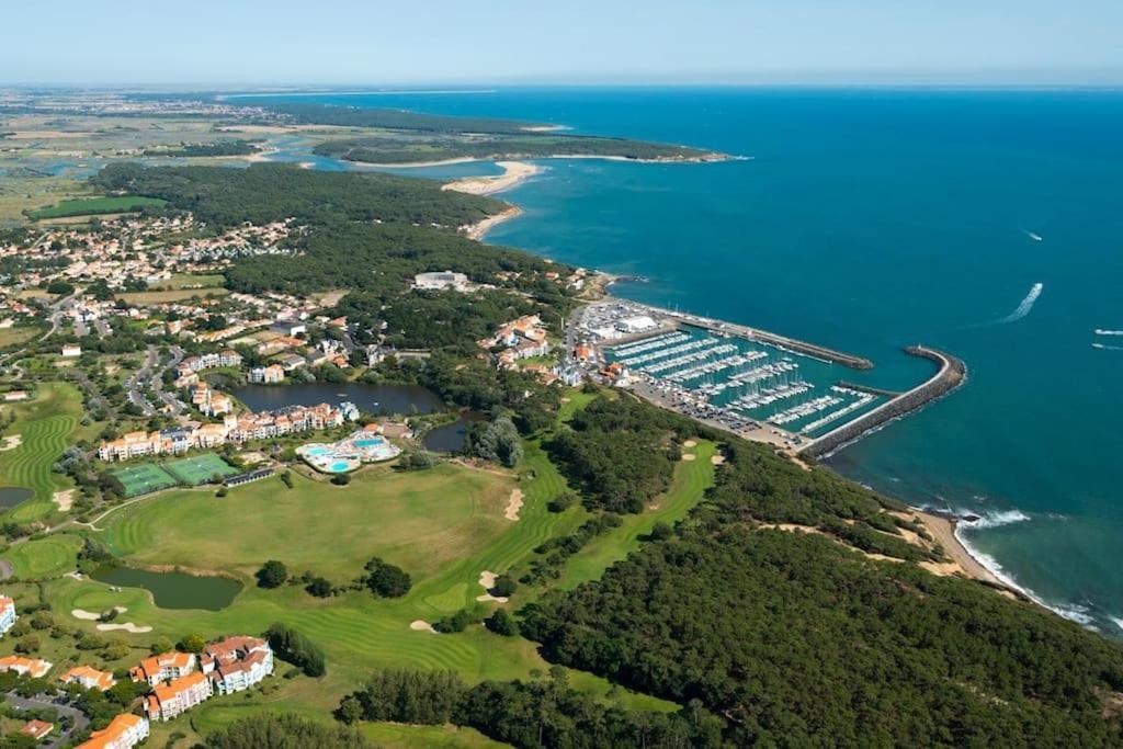 "L'Harmonie" Appartement Cosy 4 Personnes, Vue Golf, Wifi Gratuit Talmont-Saint-Hilaire Екстер'єр фото