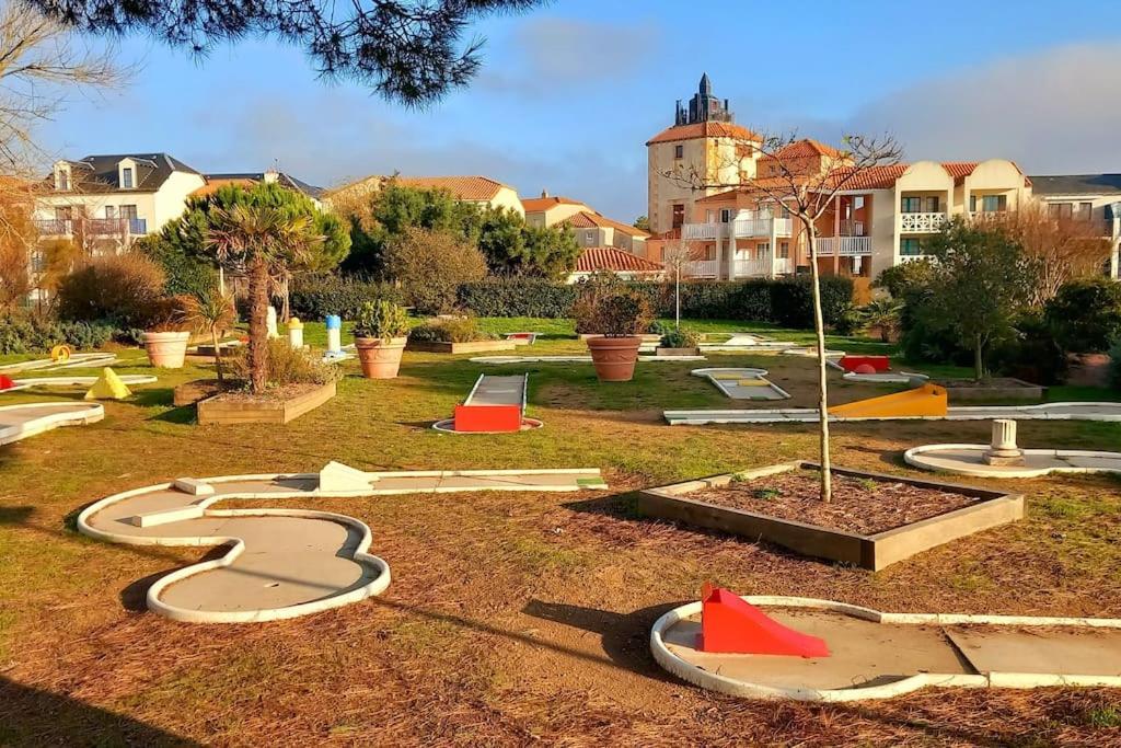 "L'Harmonie" Appartement Cosy 4 Personnes, Vue Golf, Wifi Gratuit Talmont-Saint-Hilaire Екстер'єр фото