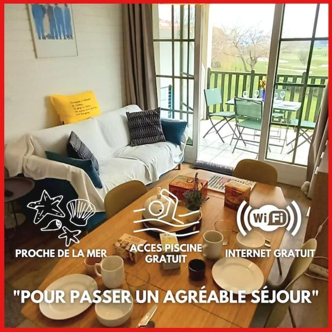 "L'Harmonie" Appartement Cosy 4 Personnes, Vue Golf, Wifi Gratuit Talmont-Saint-Hilaire Екстер'єр фото